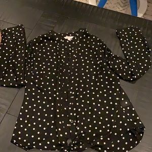 Candies lace back blouse